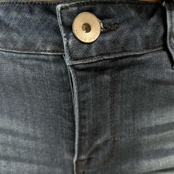 Kensie Hi Rise Long Flare Jeans. Size 29. Super Stretch! Inseam 43’ - Picture 6 of 8